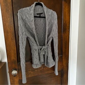 BCBG Women’s Chunky Cable Knit Cardigan